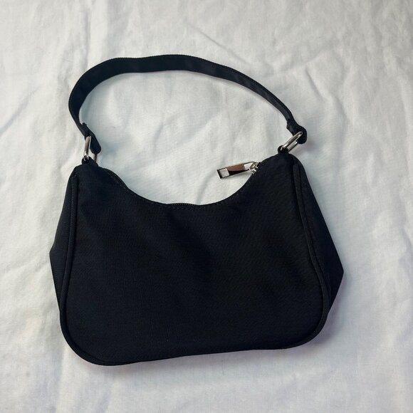 Dolls Kill Embroidered Black Small Shoulder Bag - Picture 3 of 7